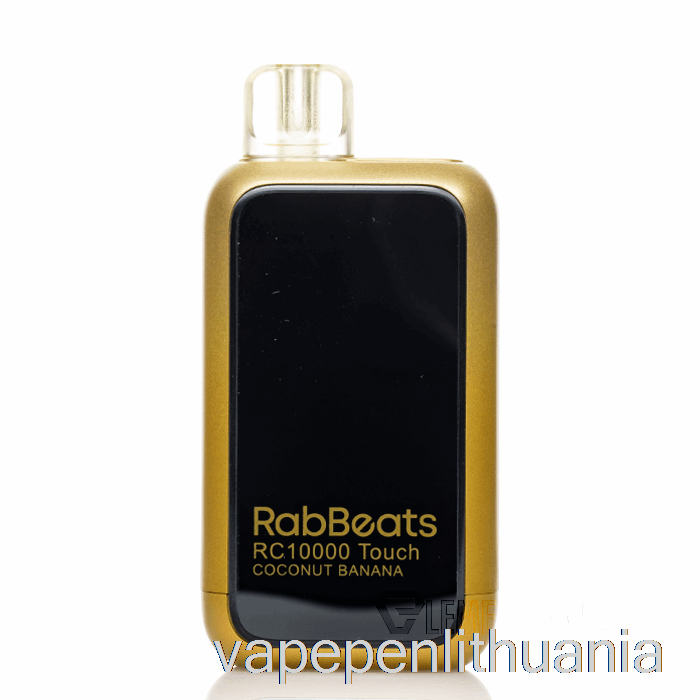 Rabbeats Rc10000 Touch Vienkartinis Kokoso Bananų Vape Skystis
